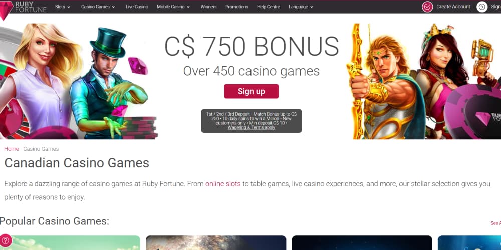 Ruby Fortune live dealer