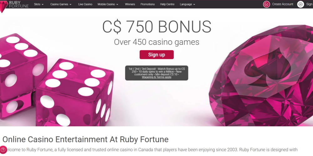 Ruby Fortune casino